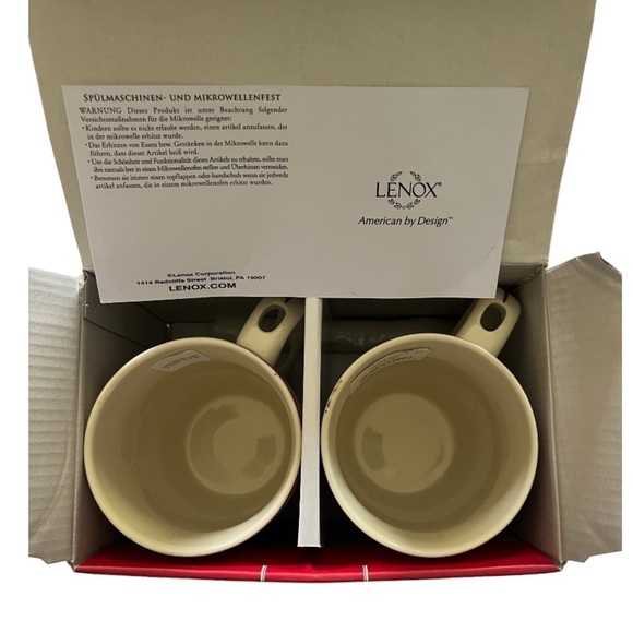 Lenox Winter Greeting Cocoa Mug & Spoon (Set Of 2) - Picture 3 of 6